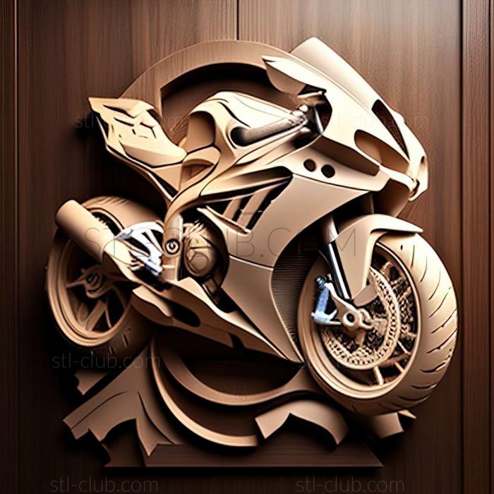 3D модель BMW HP4 (STL)